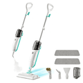 PrettyCare Steam Mop, 10 in 1 Floor Cleaning, Detachable Steam Mop for Tile and Hardwood, Handheld Domestic Steam Cleaner