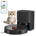 PrettyCare Robot Vacuum and Mop Combo Cleaner 9000pa,85 Days Self-Emptying & Recharging Station with 3D Home Mapping for Debris/Stain/Hair/Pet, L1 PRO